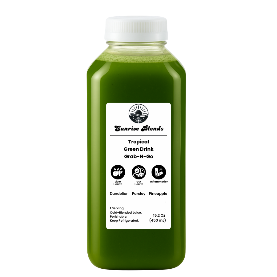 Tropical Grab-N-Go Green Drinks