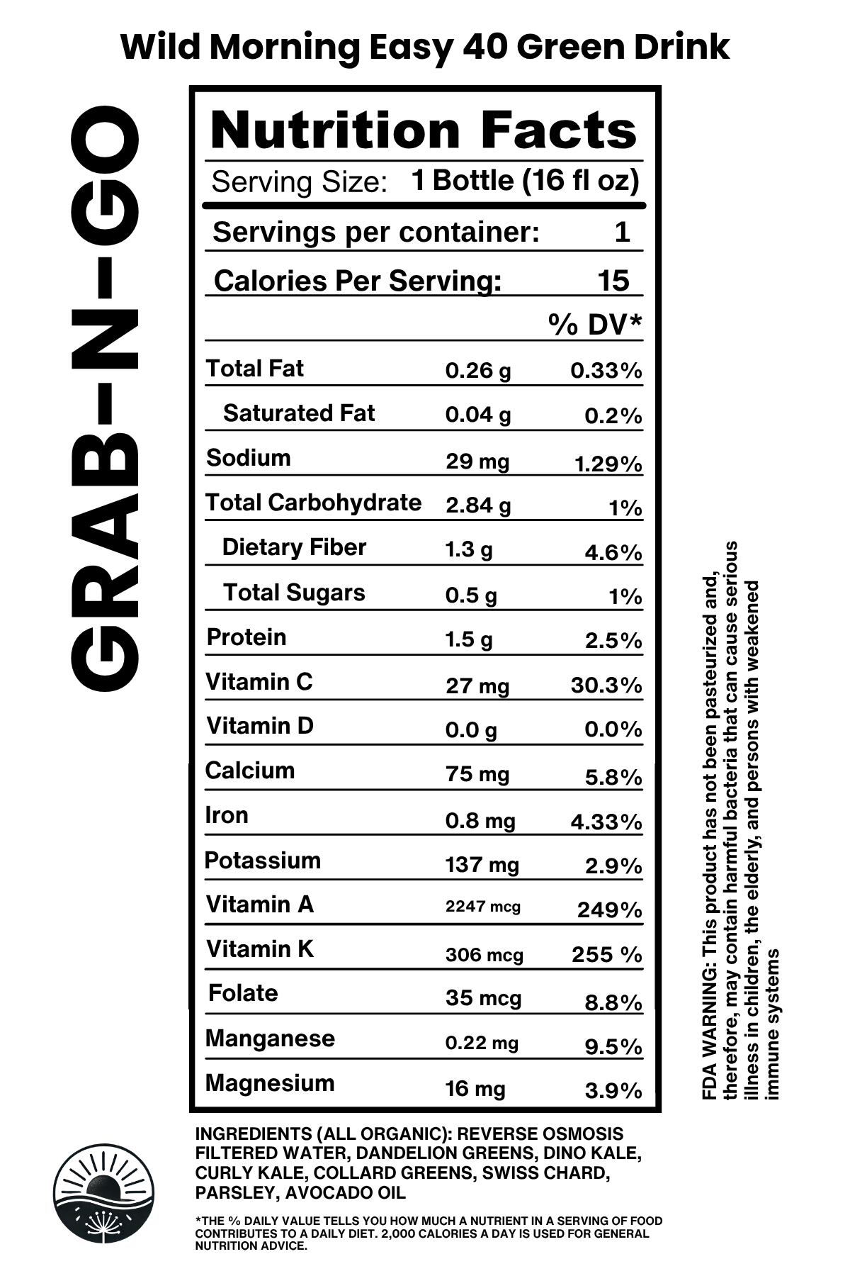 Wild Morning Green Drinks 7-Pack