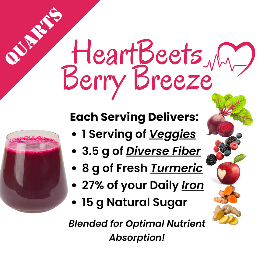 HeartBeets Berry Breeze Quarts