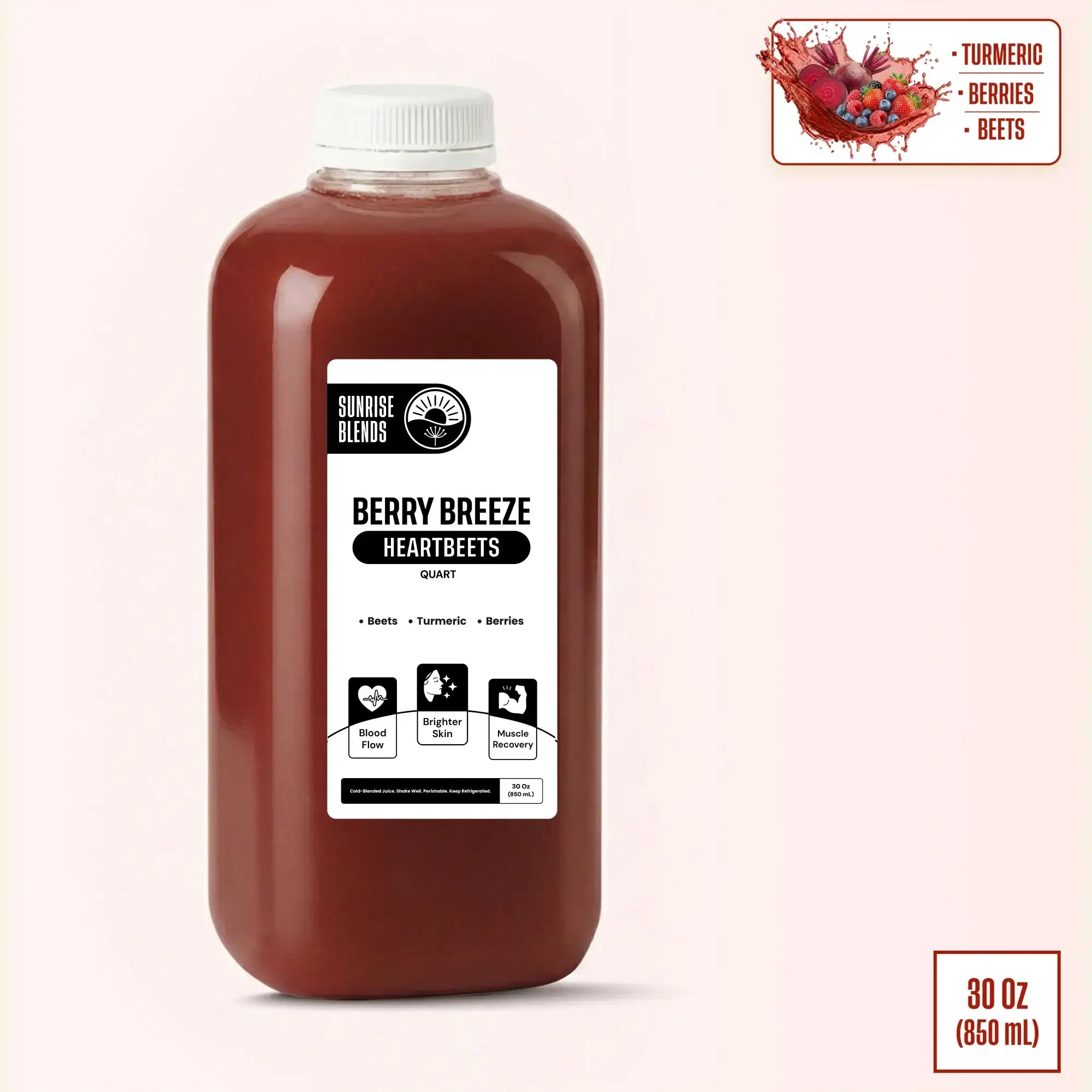 HeartBeets Berry Breeze Quart