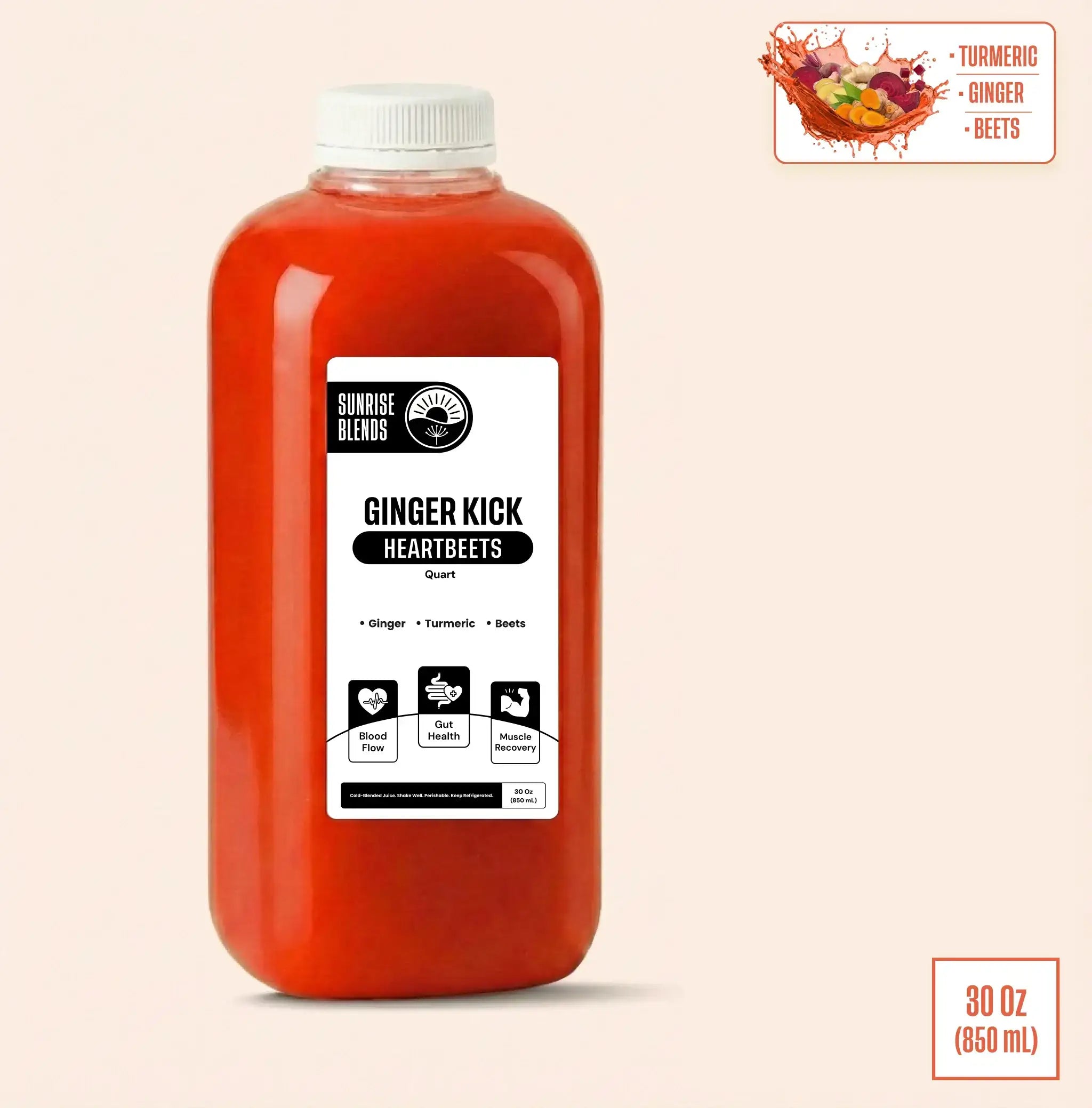 HeartBeets Ginger Kick Quart