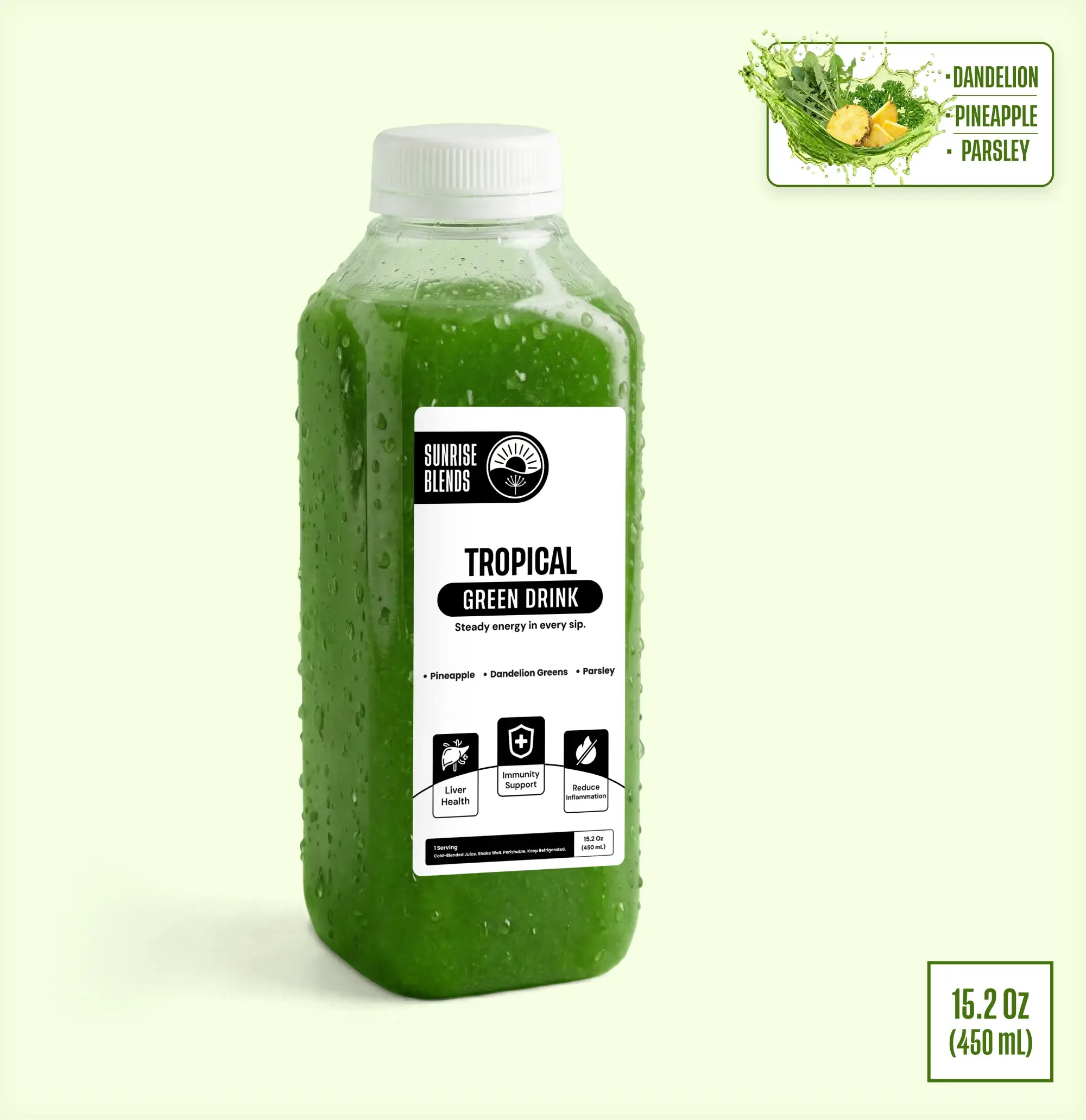 Tropical Grab-N-Go Green Drinks