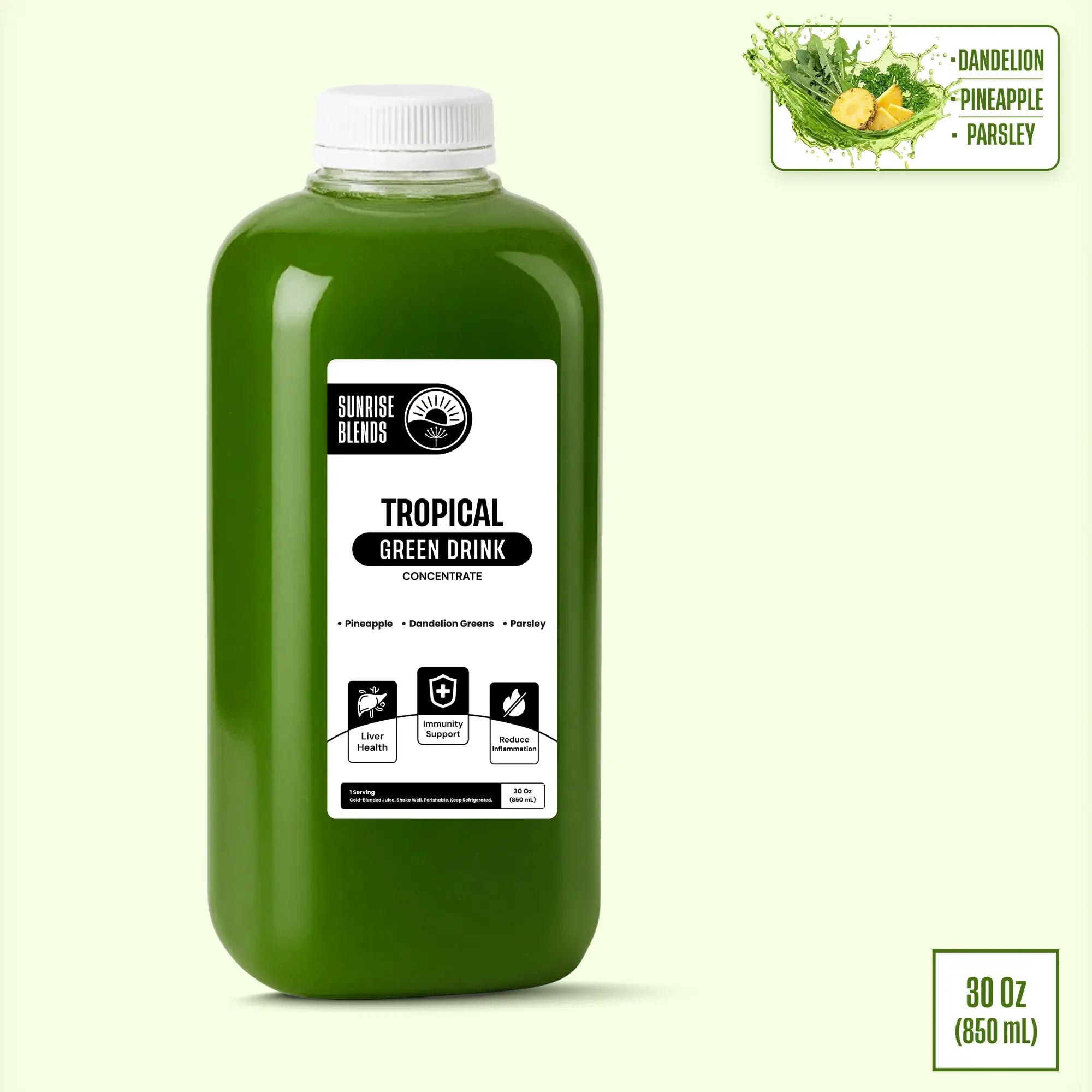 Tropical Green Drink Quart
